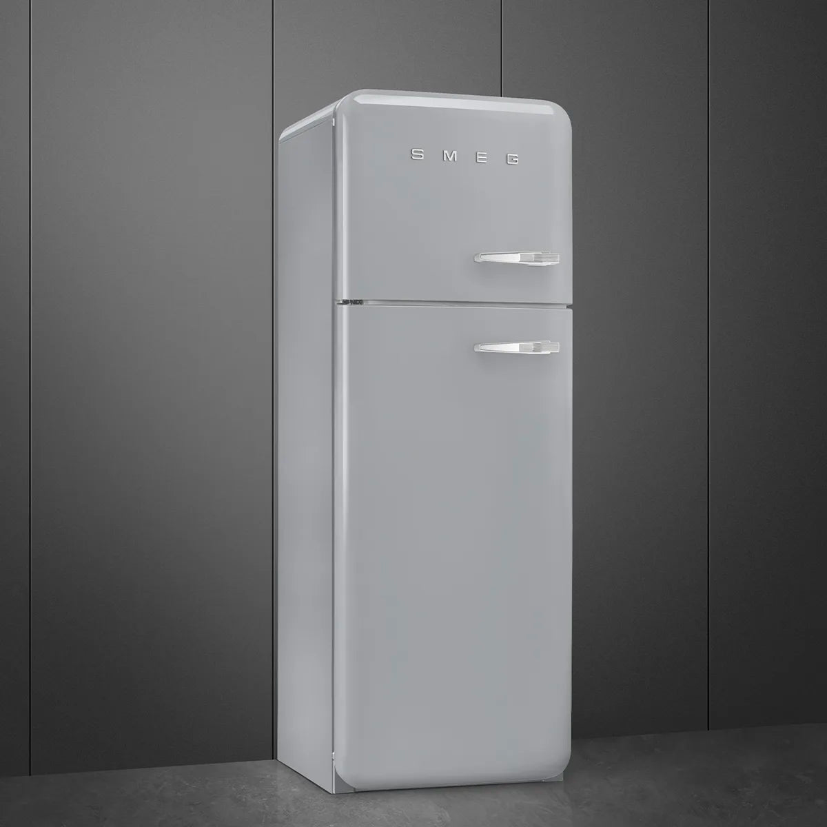 Lodówka wolnostojąca FAB Smeg FAB30LSV6 50's Style Srebrny