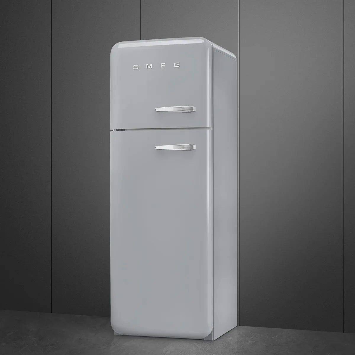 Lodówka wolnostojąca FAB Smeg FAB30LSV6 50's Style Srebrny