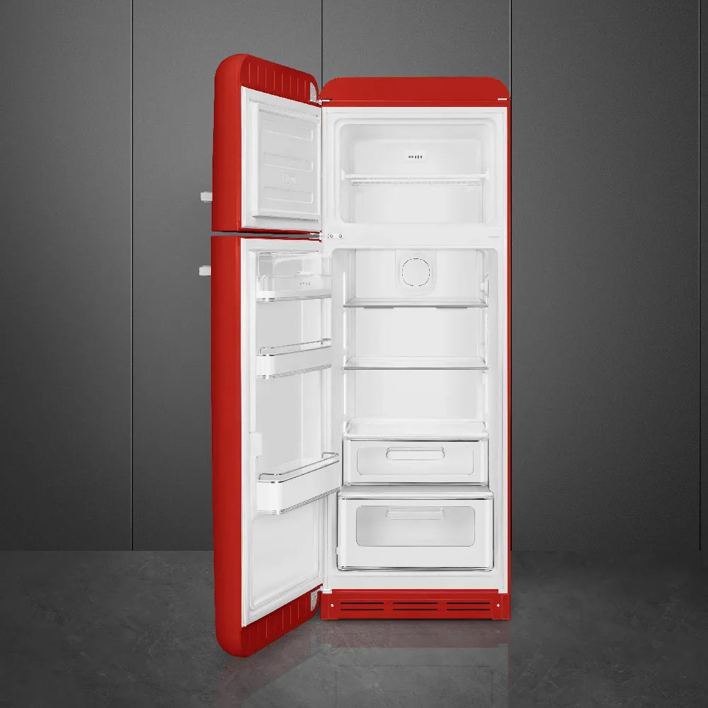 Lodówka wolnostojąca FAB Smeg FAB30LRD6 50's Style Czerwony