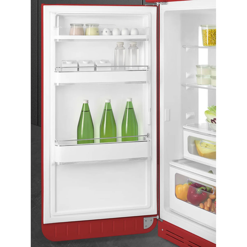 Lodówka wolnostojąca FAB Smeg FAB30LRD6 50's Style Czerwony
