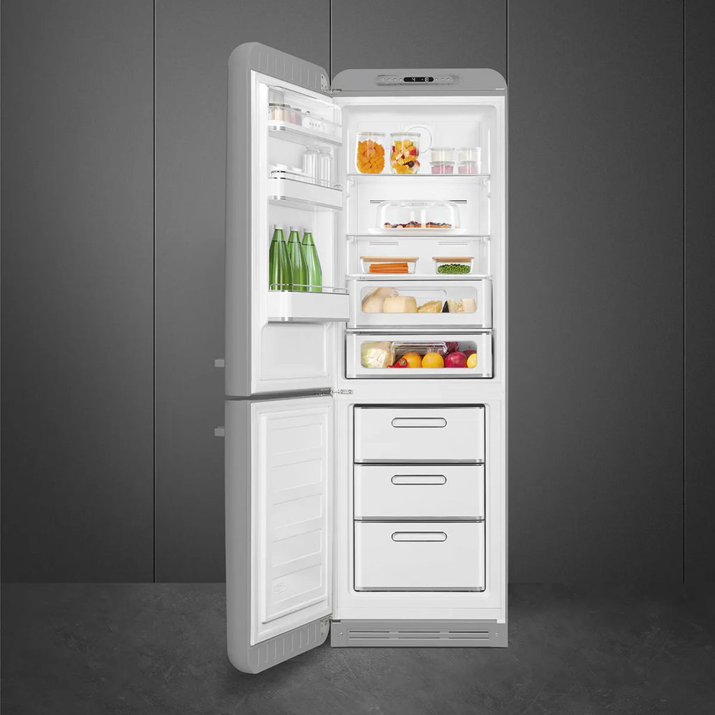 Lodówka wolnostojąca FAB Smeg FAB32LSV6 50's Style Srebrny