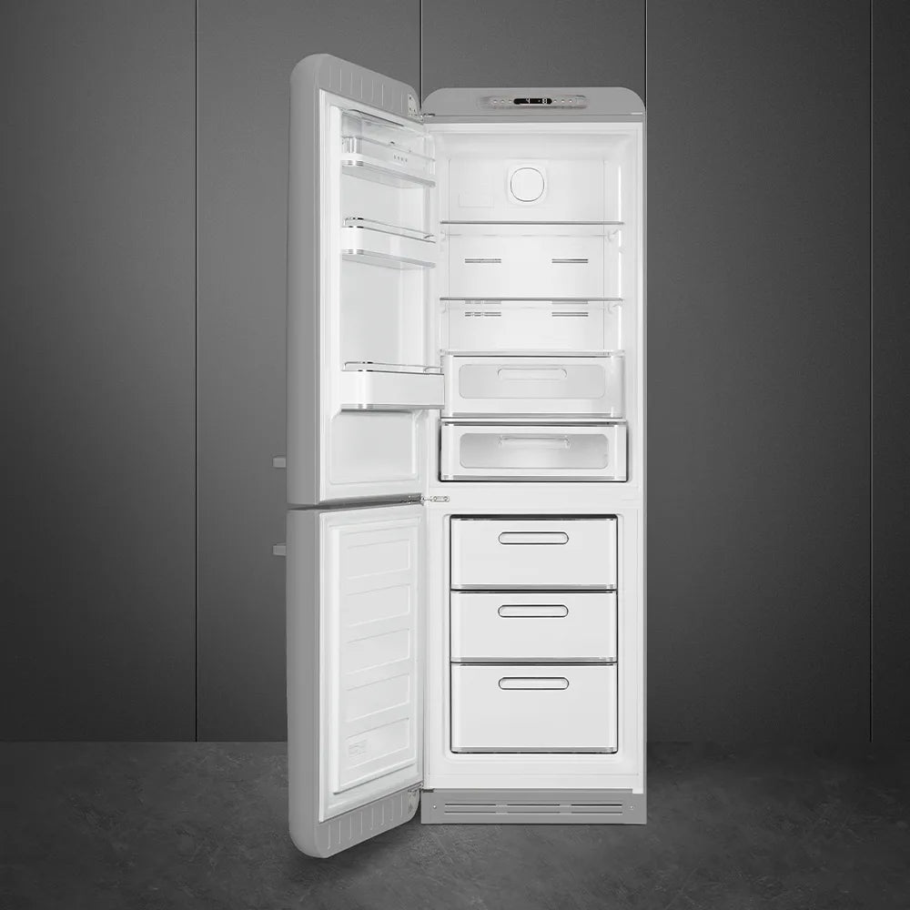 Lodówka wolnostojąca FAB Smeg FAB32LSV6 50's Style Srebrny