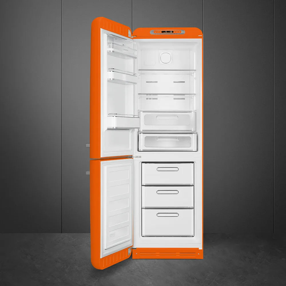 Lodówka wolnostojąca FAB Smeg FAB32LOR6 50's Style Pomarańczowy