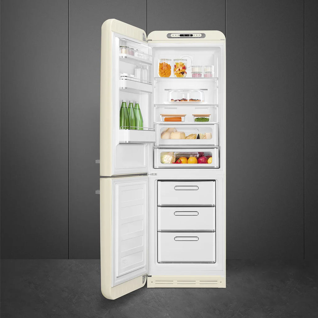 Lodówka wolnostojąca FAB Smeg FAB32LCR6 50's Style Kremowy