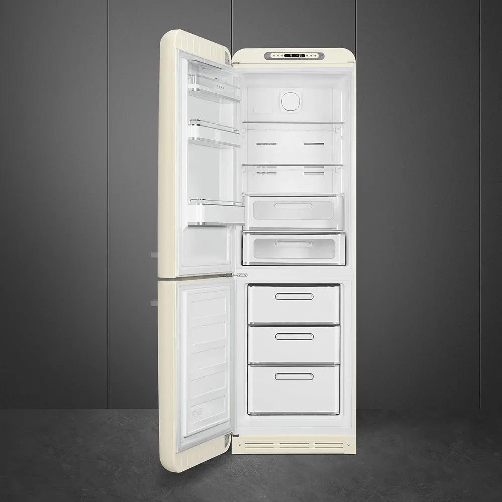 Lodówka wolnostojąca FAB Smeg FAB32LCR6 50's Style Kremowy