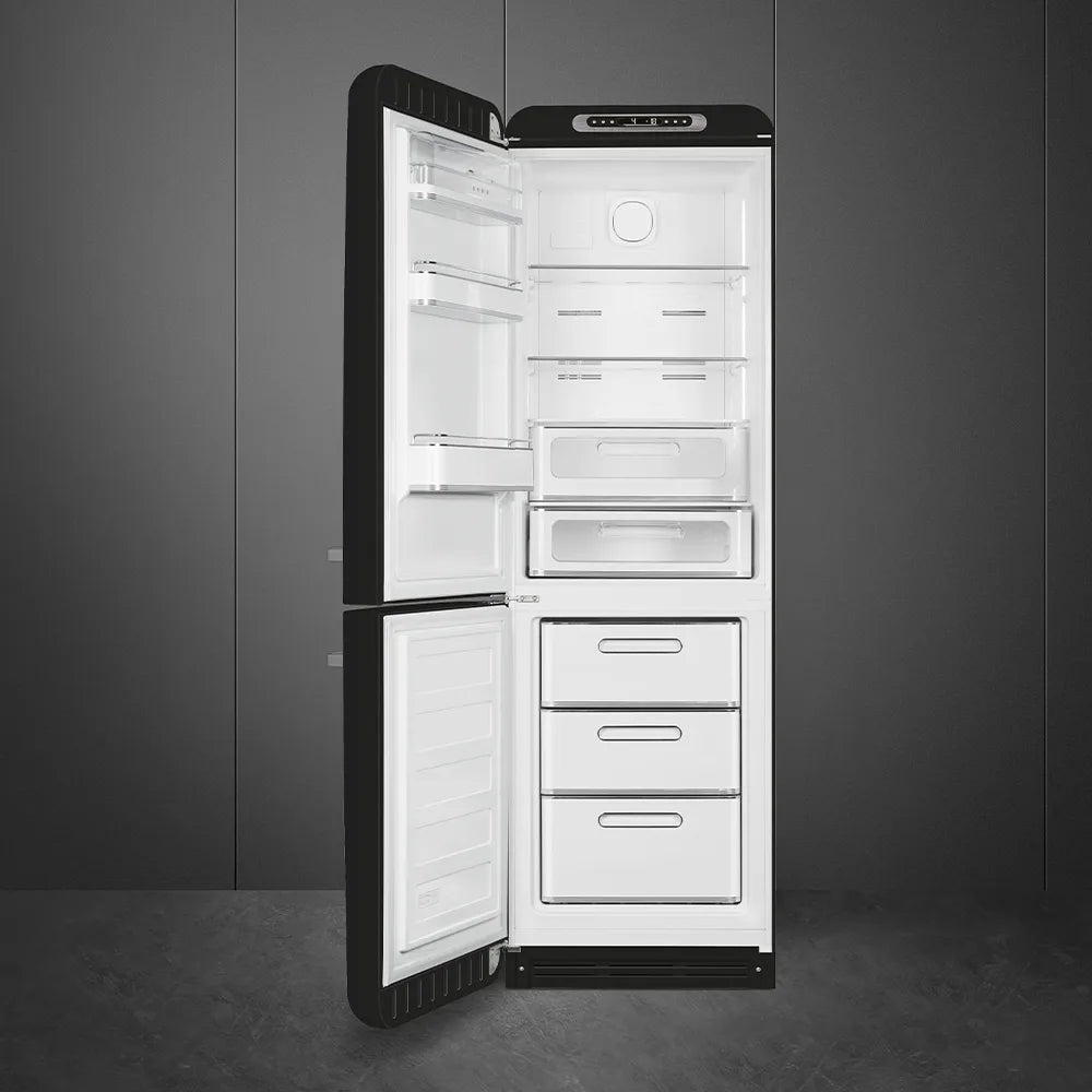 Lodówka wolnostojąca FAB Smeg FAB32LBL6 50's Style Czarny