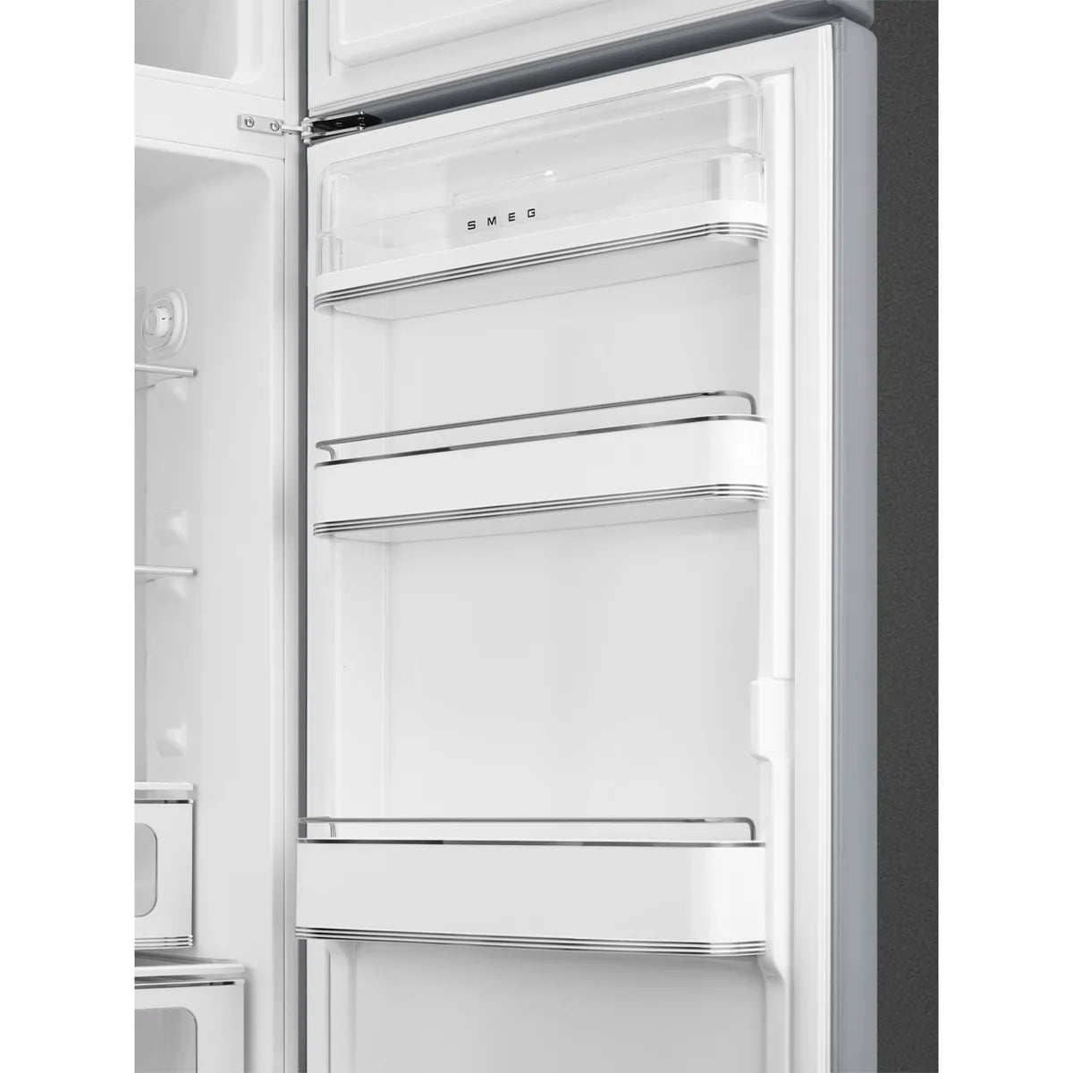 Lodówka wolnostojąca FAB Smeg FAB30RSV6 50's Style Srebrny