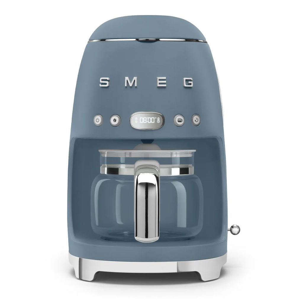 Przelewowy ekspres do kawy Smeg DCF02SBMEU Storm blue 50's Style