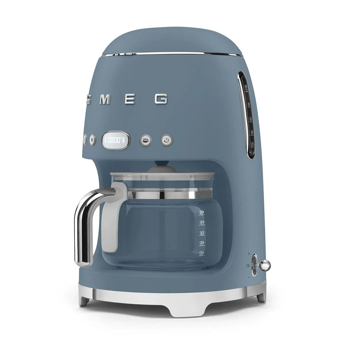 Przelewowy ekspres do kawy Smeg DCF02SBMEU Storm blue 50's Style