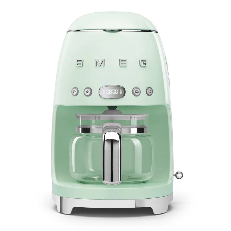 Przelewowy ekspres do kawy Smeg DCF02PGEU Pastelowa zieleń 50's Style