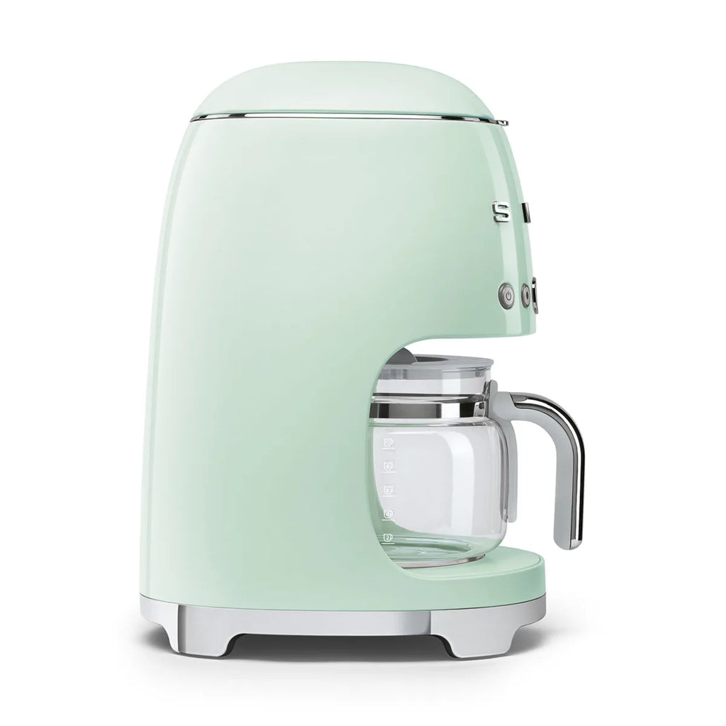 Przelewowy ekspres do kawy Smeg DCF02PGEU Pastelowa zieleń 50's Style