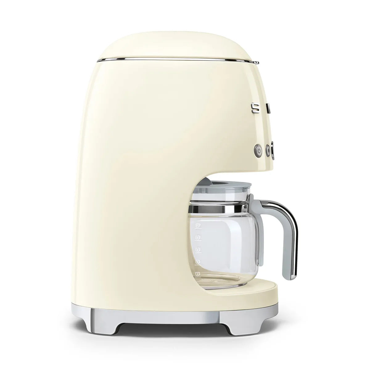 Przelewowy ekspres do kawy Smeg DCF02CREU Kremowy 50's Style