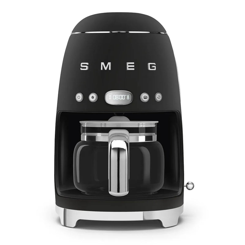 Przelewowy ekspres do kawy Smeg DCF02BLMEU Czarny 50's Style