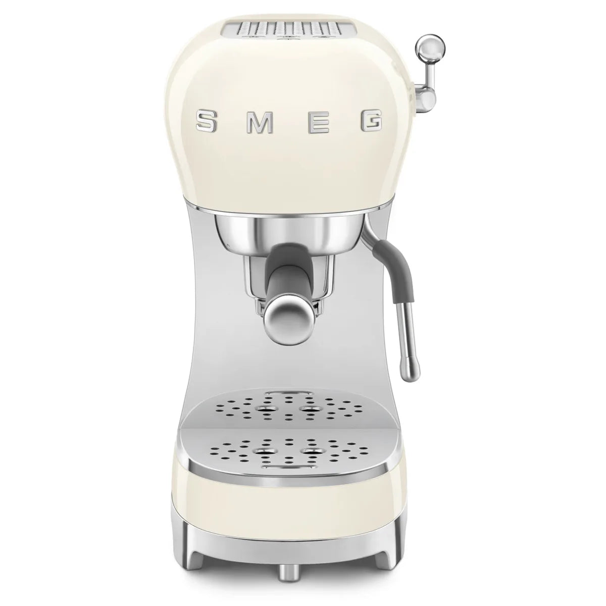 Kolbowy ekspres do kawy Smeg ECF02CREU Kremowy 50's Style