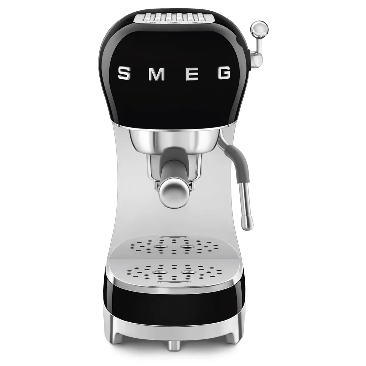 Kolbowy ekspres do kawy Smeg ECF02BLEU Czarny 50's Style