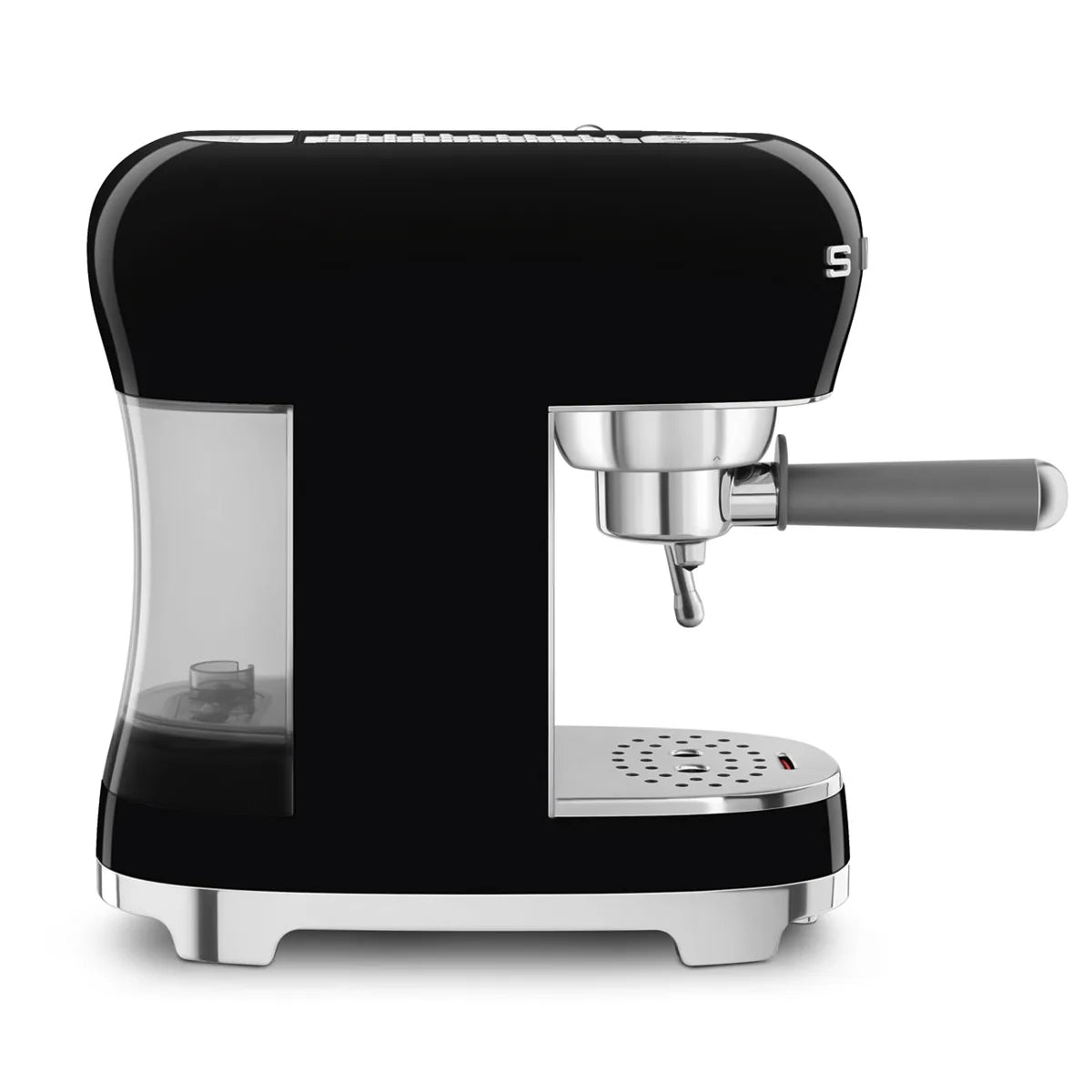 Kolbowy ekspres do kawy Smeg ECF02BLEU Czarny 50's Style