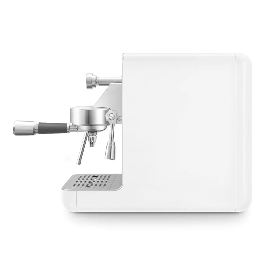Kolbowy ekspres do kawy Minipro Smeg EMC02WHMEU Biały Collezione
