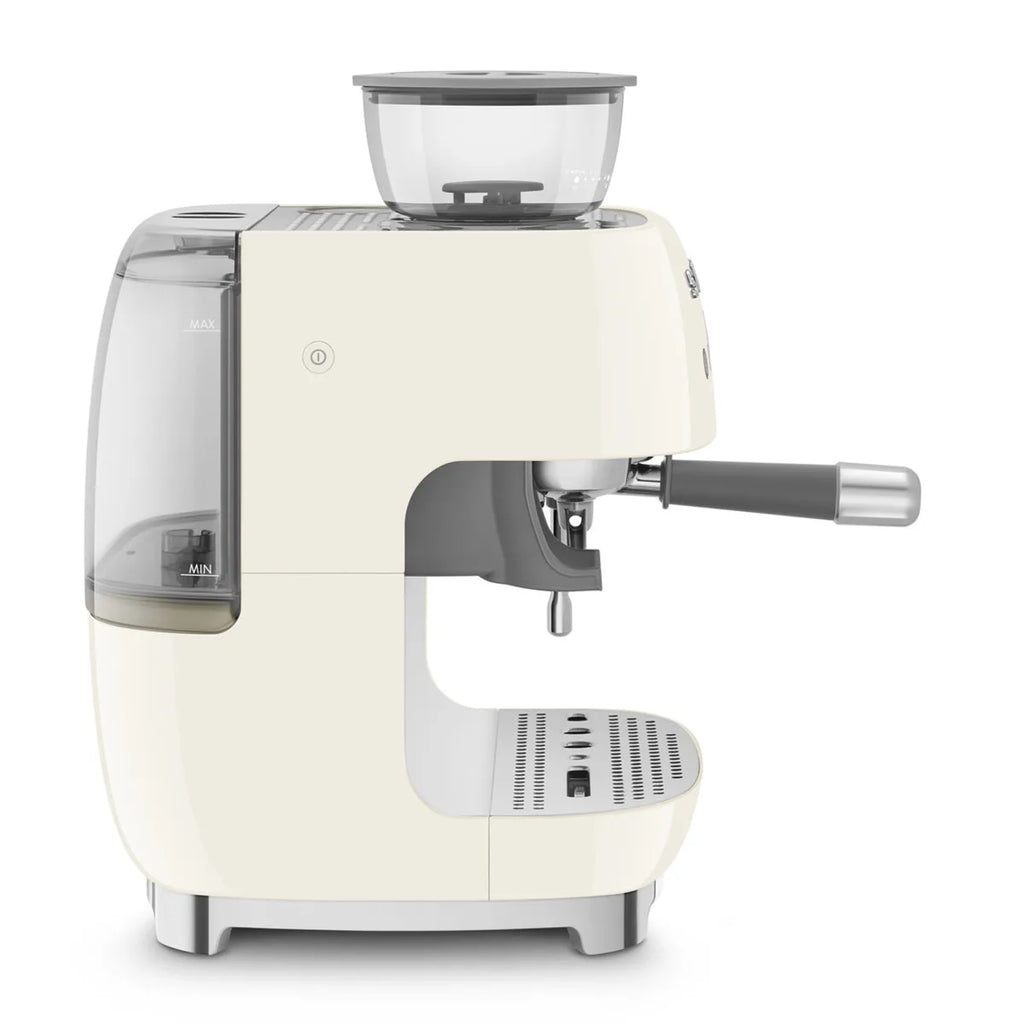 Kolbowy ekspres do kawy Smeg EGF03CREU Kremowy 50's Style