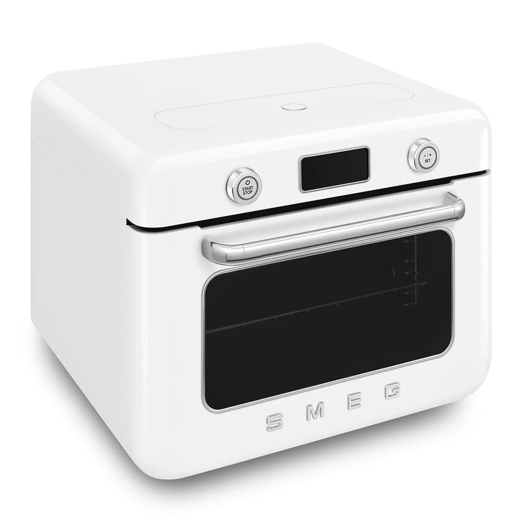 Nablatowy piekarnik Galileo Smeg COF01WHEU Biały 50's Style