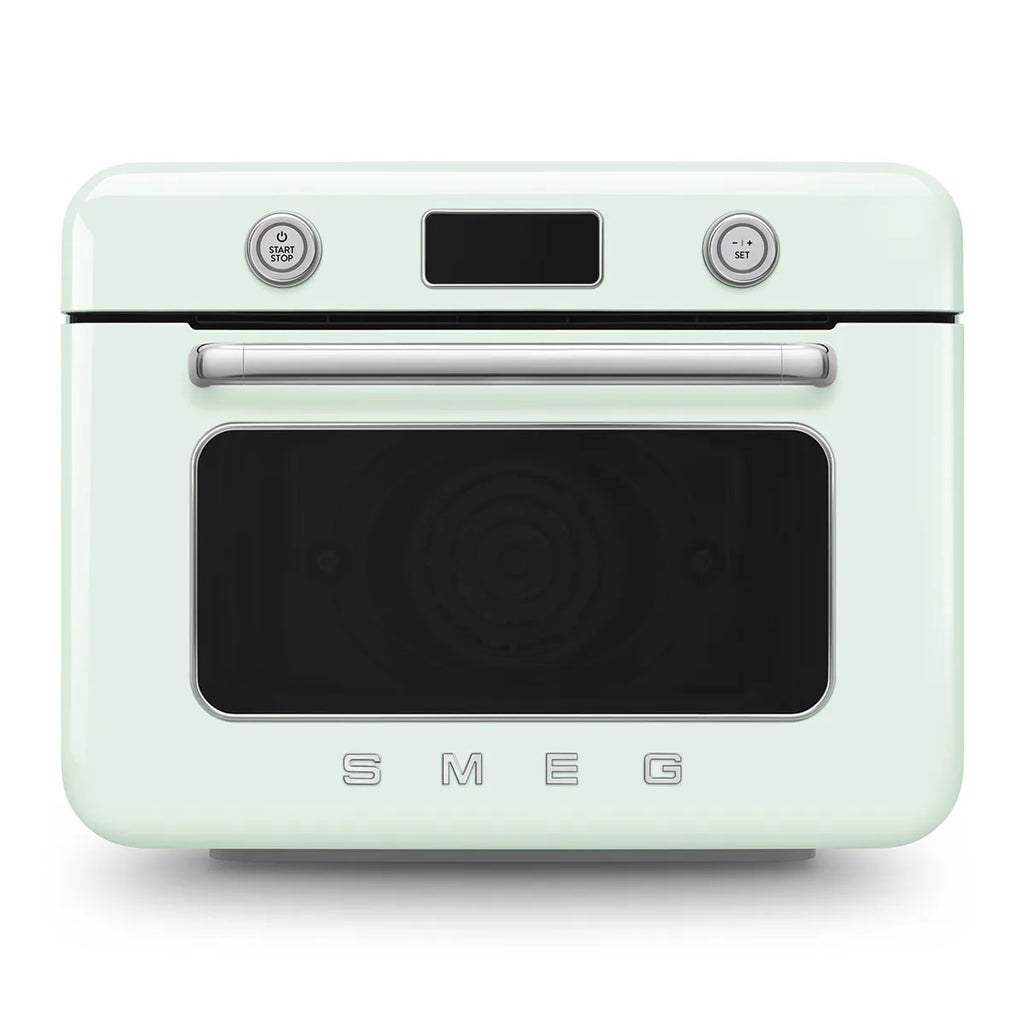 Nablatowy piekarnik Galileo Smeg COF01PGEU Pastelowa zieleń 50's Style