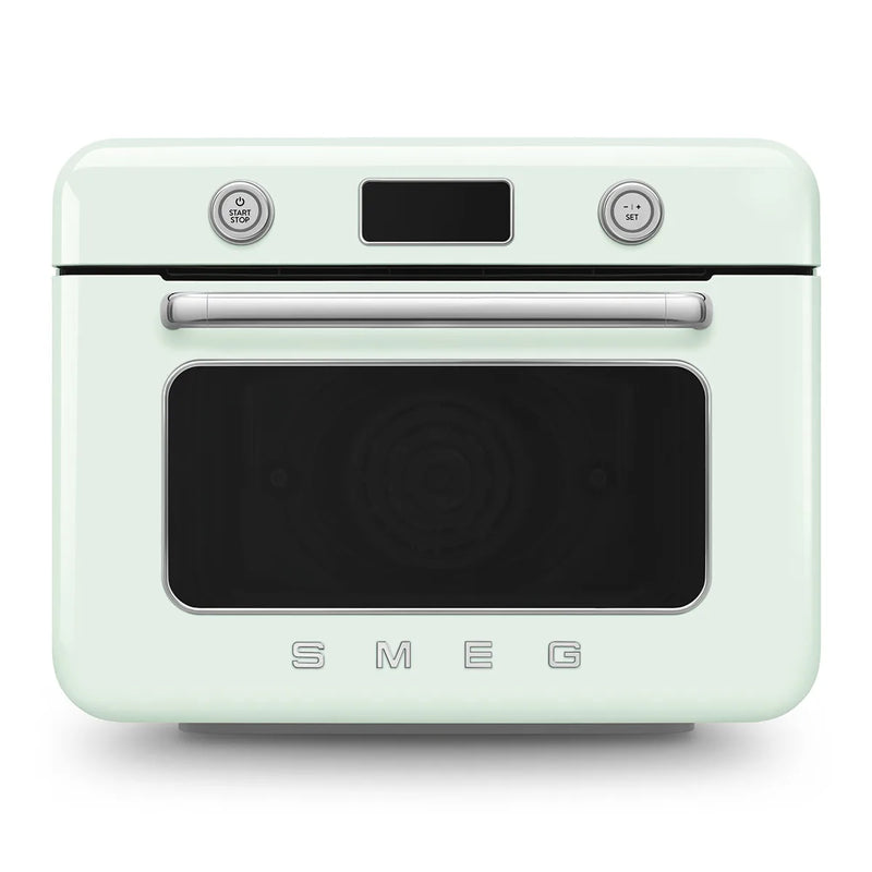 Nablatowy piekarnik Galileo Smeg COF01PGEU Pastelowa zieleń 50's Style
