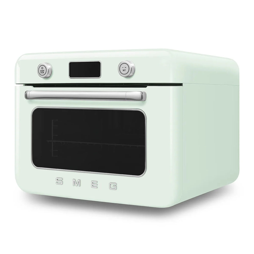 Nablatowy piekarnik Galileo Smeg COF01PGEU Pastelowa zieleń 50's Style