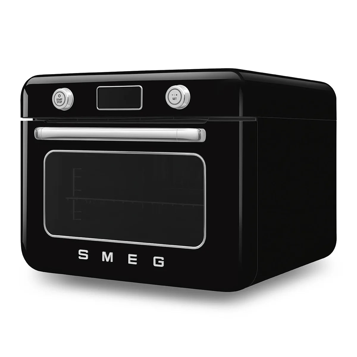 Nablatowy piekarnik Galileo Smeg COF01BLEU Czarny 50's Style
