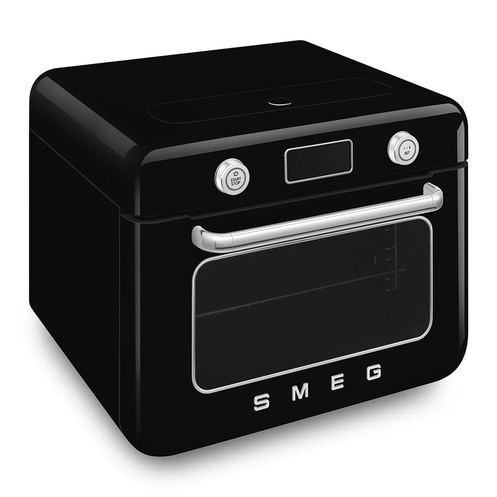 Nablatowy piekarnik Galileo Smeg COF01BLEU Czarny 50's Style