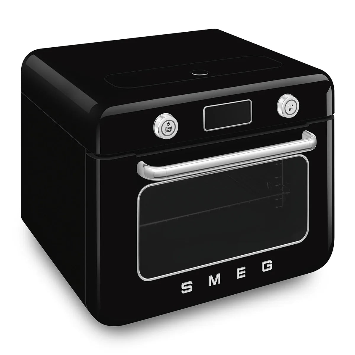 Nablatowy piekarnik Galileo Smeg COF01BLEU Czarny 50's Style