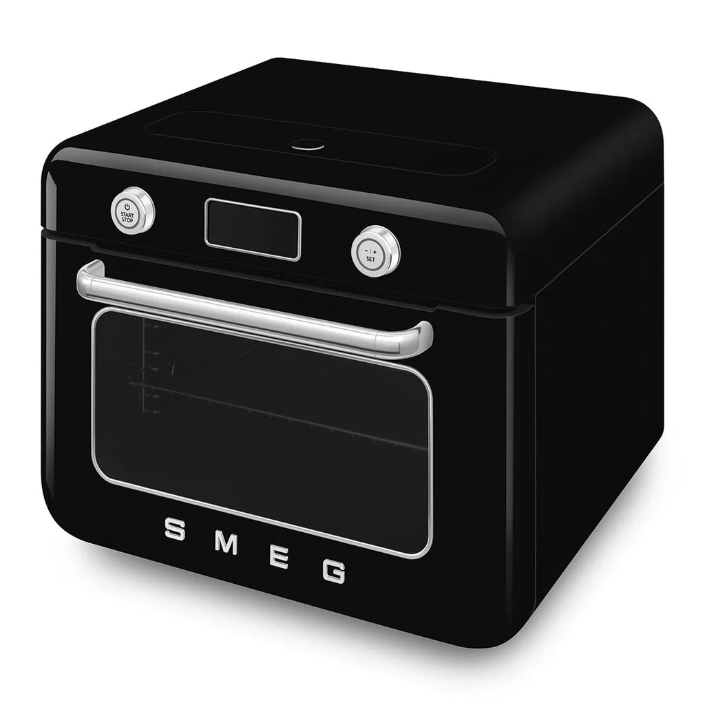 Nablatowy piekarnik Galileo Smeg COF01BLEU Czarny 50's Style