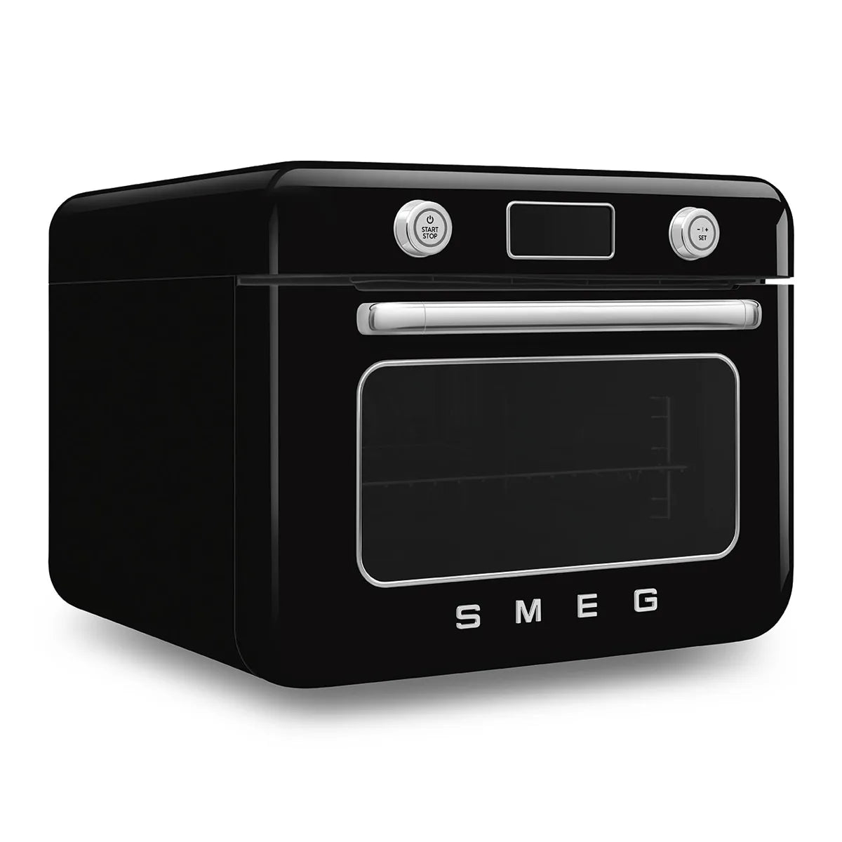 Nablatowy piekarnik Galileo Smeg COF01BLEU Czarny 50's Style