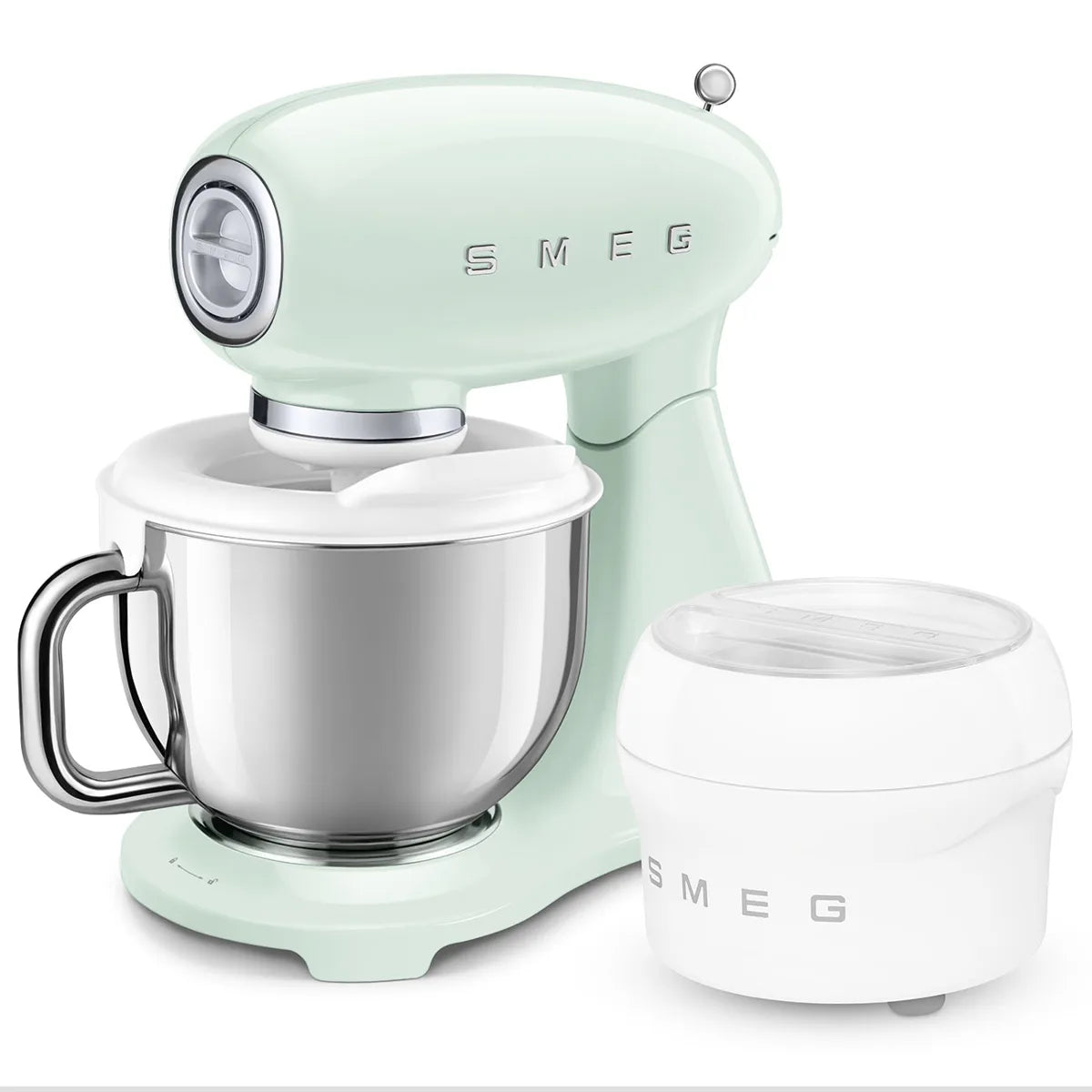 Mikser planetarny Smeg SMF05PGEU Pastelowa zieleń 50's Style
