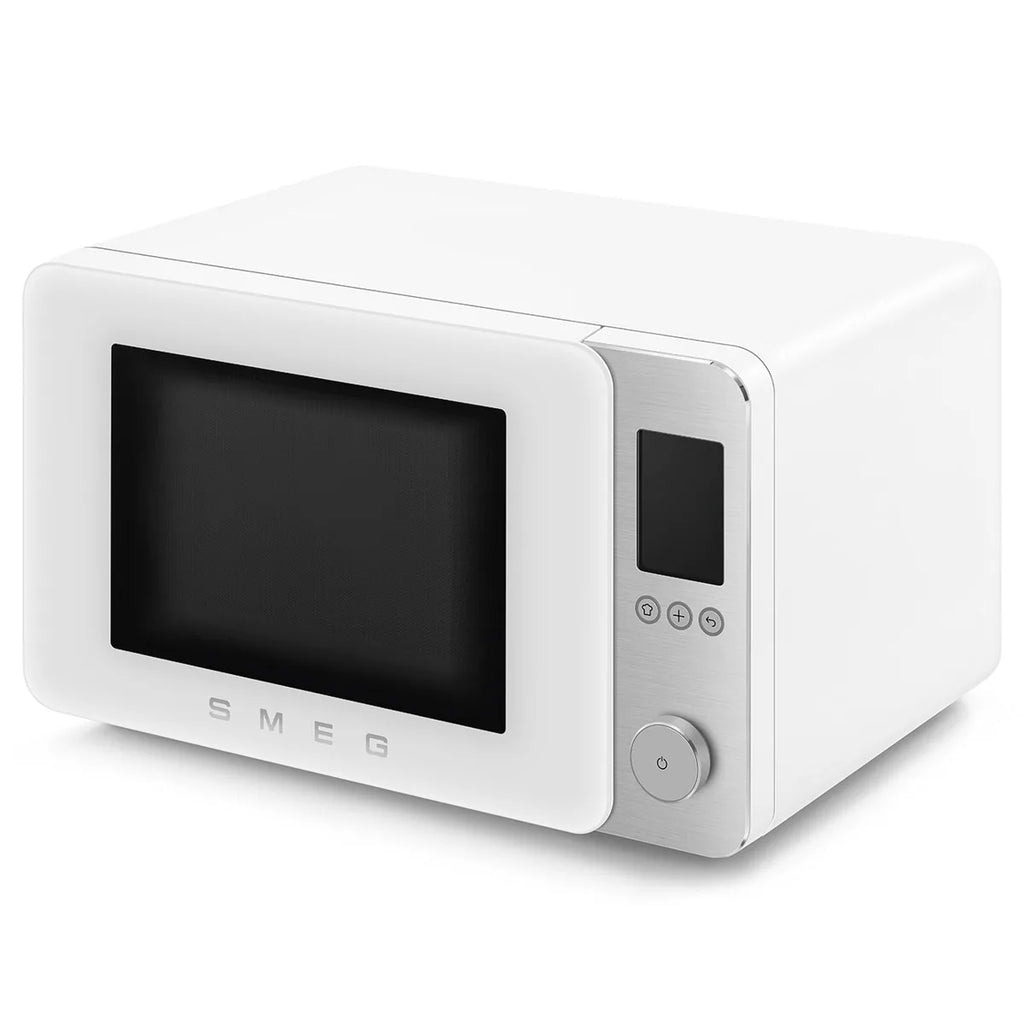 Kuchenka mikrofalowa z funkcją piekarnika Smeg MOC02WHMEU Biały Collezione