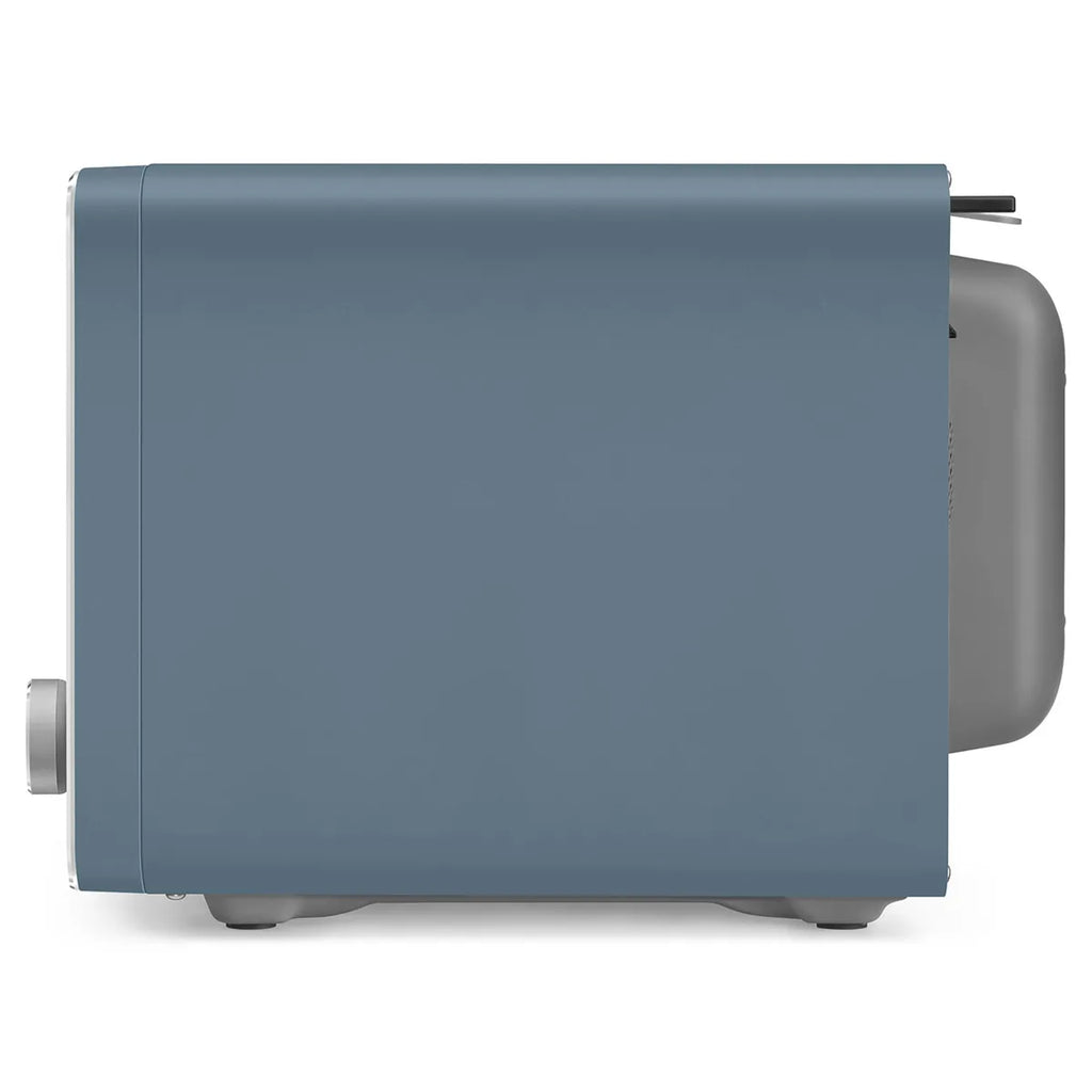 Kuchenka mikrofalowa z funkcją piekarnika Smeg MOC02SBMEU Storm blue Collezione