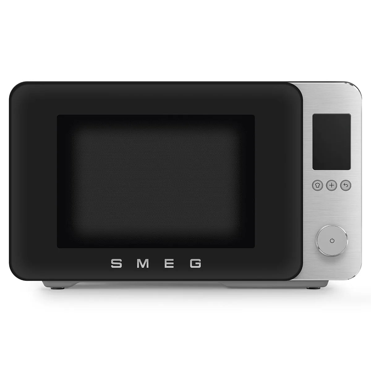 Kuchenka mikrofalowa z funkcją piekarnika Smeg MOC02BLMEU Czarny Collezione