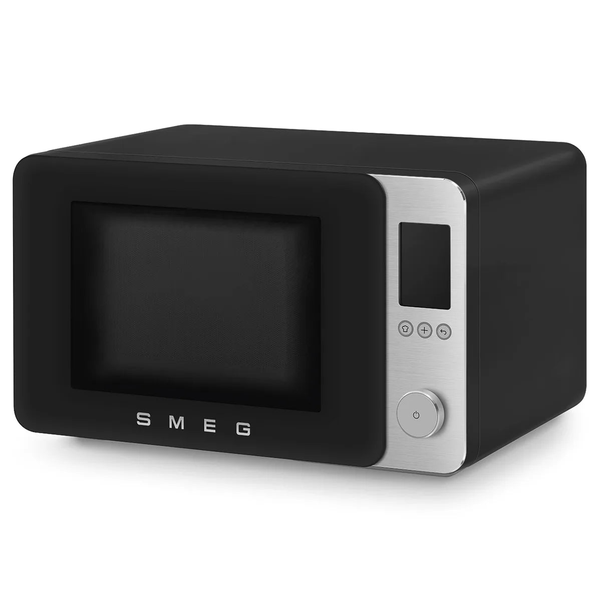 Kuchenka mikrofalowa z funkcją piekarnika Smeg MOC02BLMEU Czarny Collezione