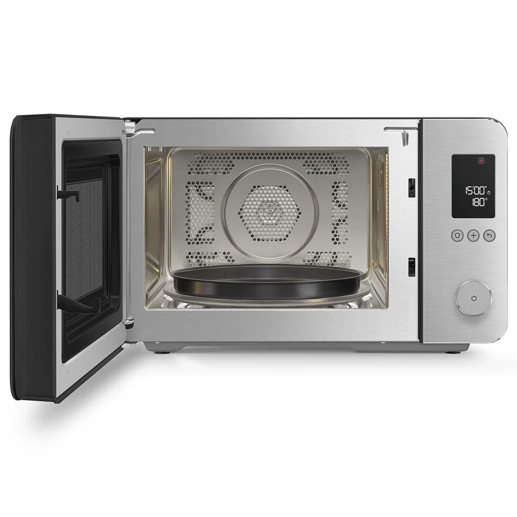 Kuchenka mikrofalowa z funkcją piekarnika Smeg MOC02BLMEU Czarny Collezione