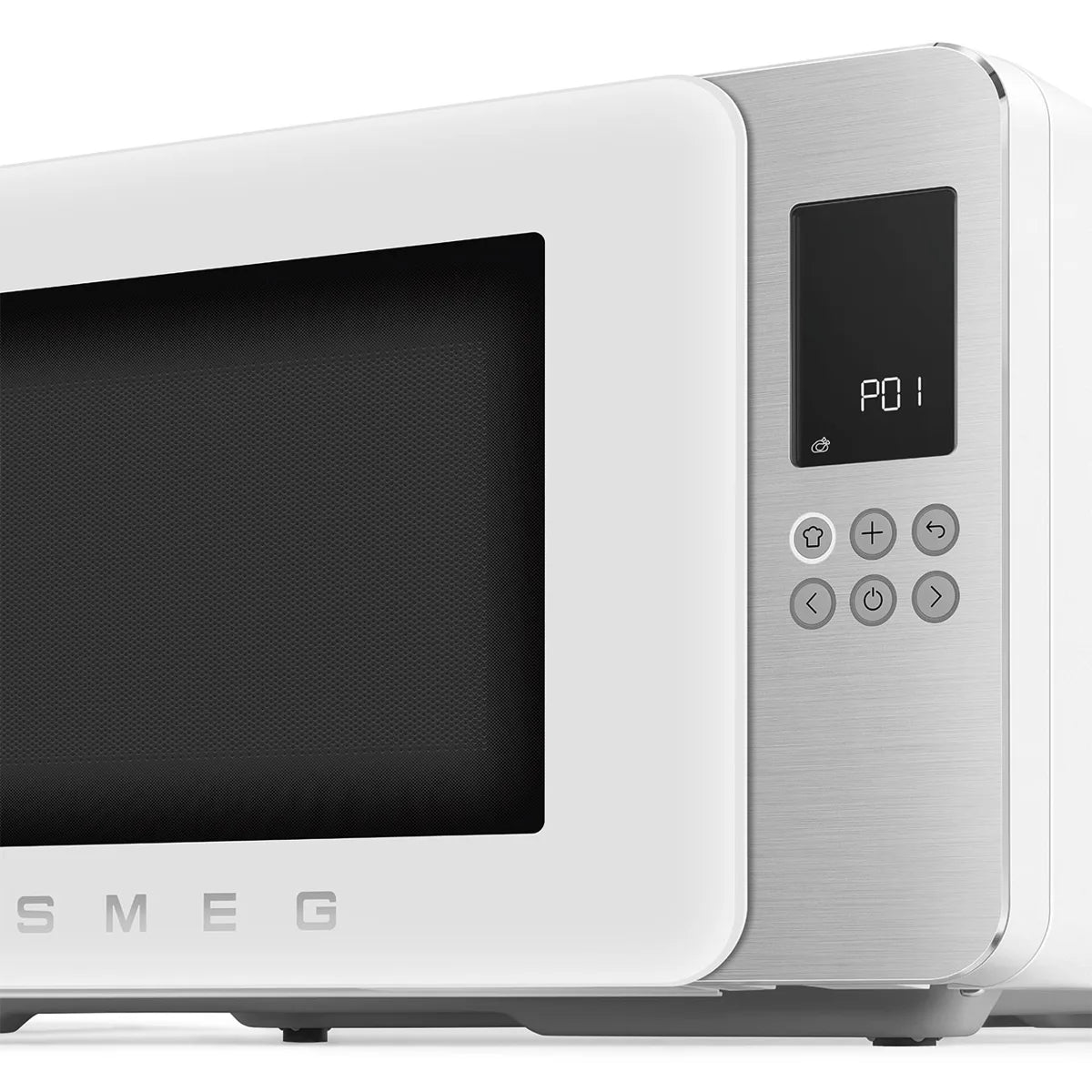 Kuchenka mikrofalowa z funkcją grill Smeg MOC01WHMEU Biały Collezione
