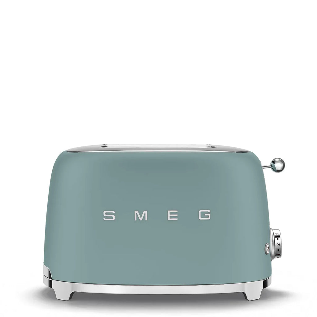 Toster na 2 kromki Smeg TSF01EGMEU Szmaragdowy 50's Style