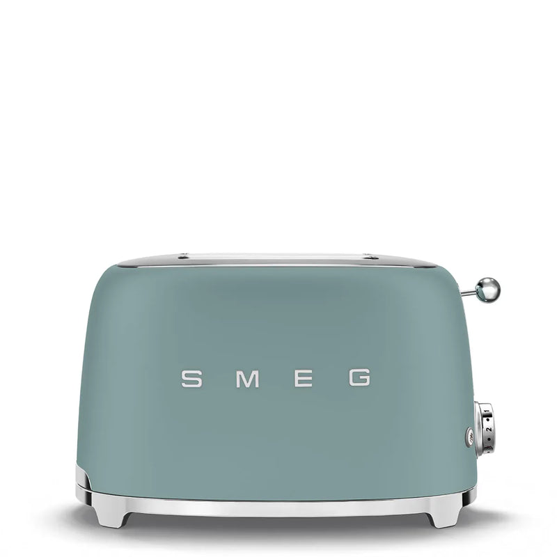 Toster na 2 kromki Smeg TSF01EGMEU Szmaragdowy 50's Style