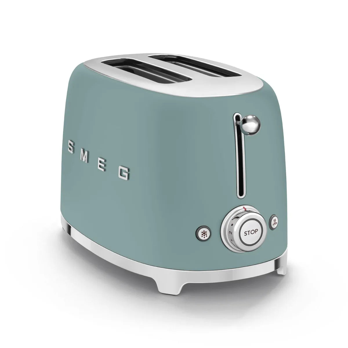 Toster na 2 kromki Smeg TSF01EGMEU Szmaragdowy 50's Style