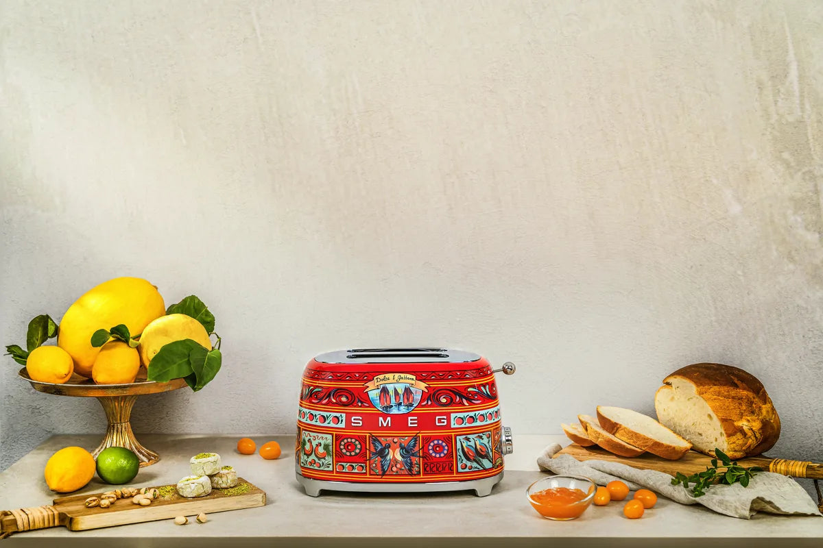 Toster na 2 kromki Sicily is my love Smeg & Dolce&Gabbana