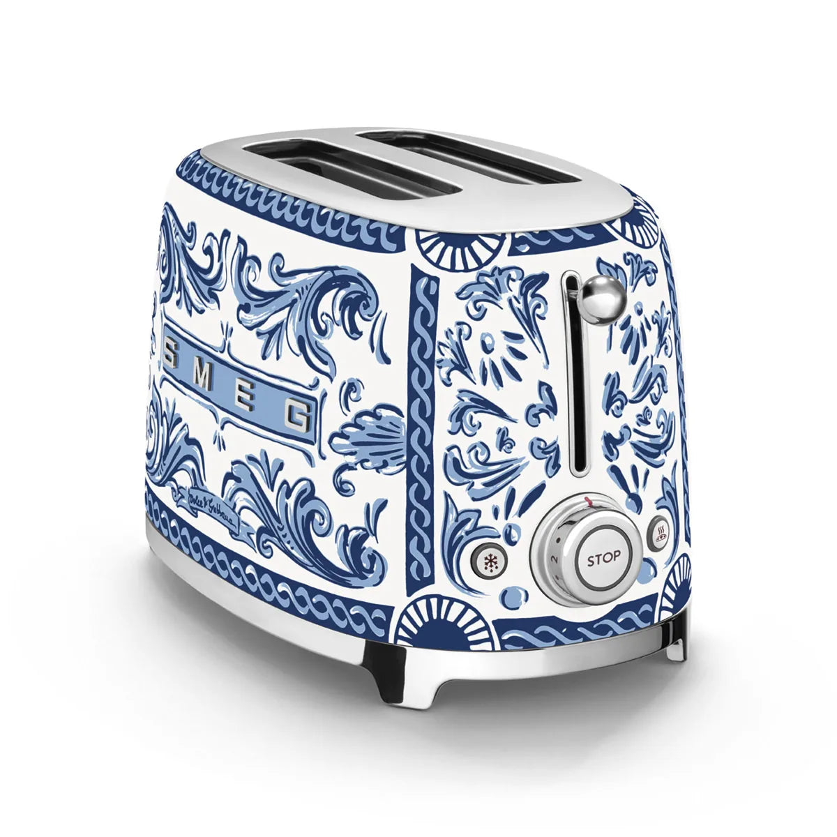 Toster na 2 kromki Blu Mediterraneo Smeg & Dolce&Gabbana