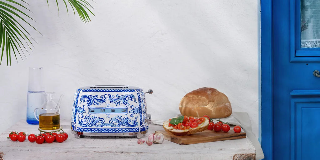 Toster na 2 kromki Blu Mediterraneo Smeg & Dolce&Gabbana
