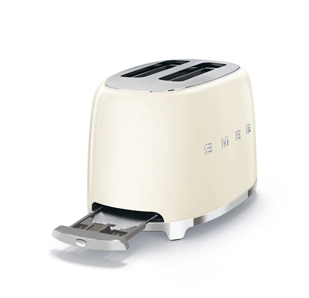 Toster na 2 kromki Smeg TSF01CREU Kremowy 50's Style