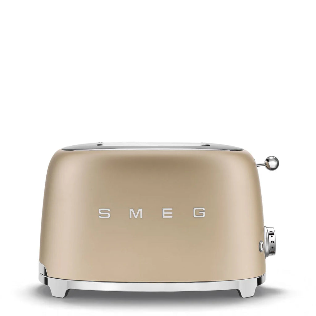 Toster na 2 kromki Smeg TSF01CHMEU Szampański 50's Style