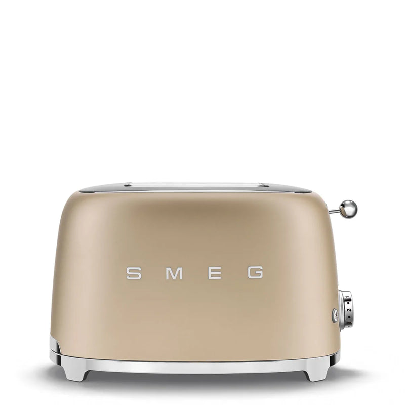 Toster na 2 kromki Smeg TSF01CHMEU Szampański 50's Style