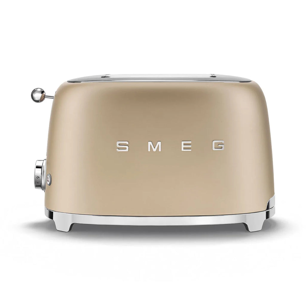 Toster na 2 kromki Smeg TSF01CHMEU Szampański 50's Style