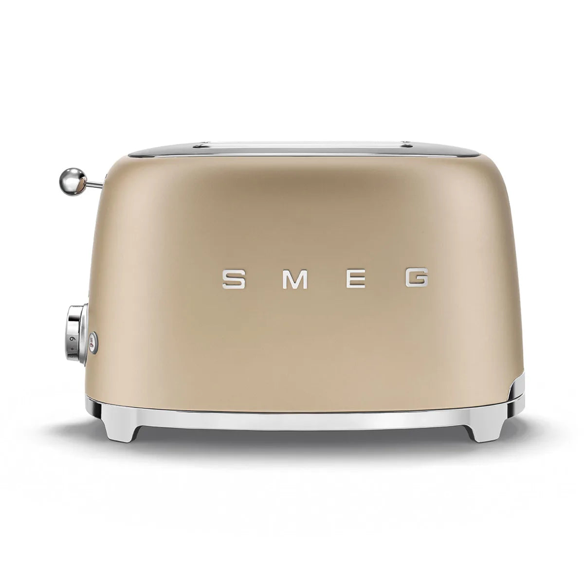 Toster na 2 kromki Smeg TSF01CHMEU Szampański 50's Style