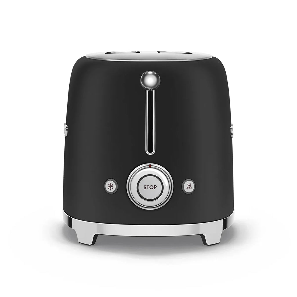 Toster na 2 kromki Smeg TSF01BLMEU Czarny 50's Style